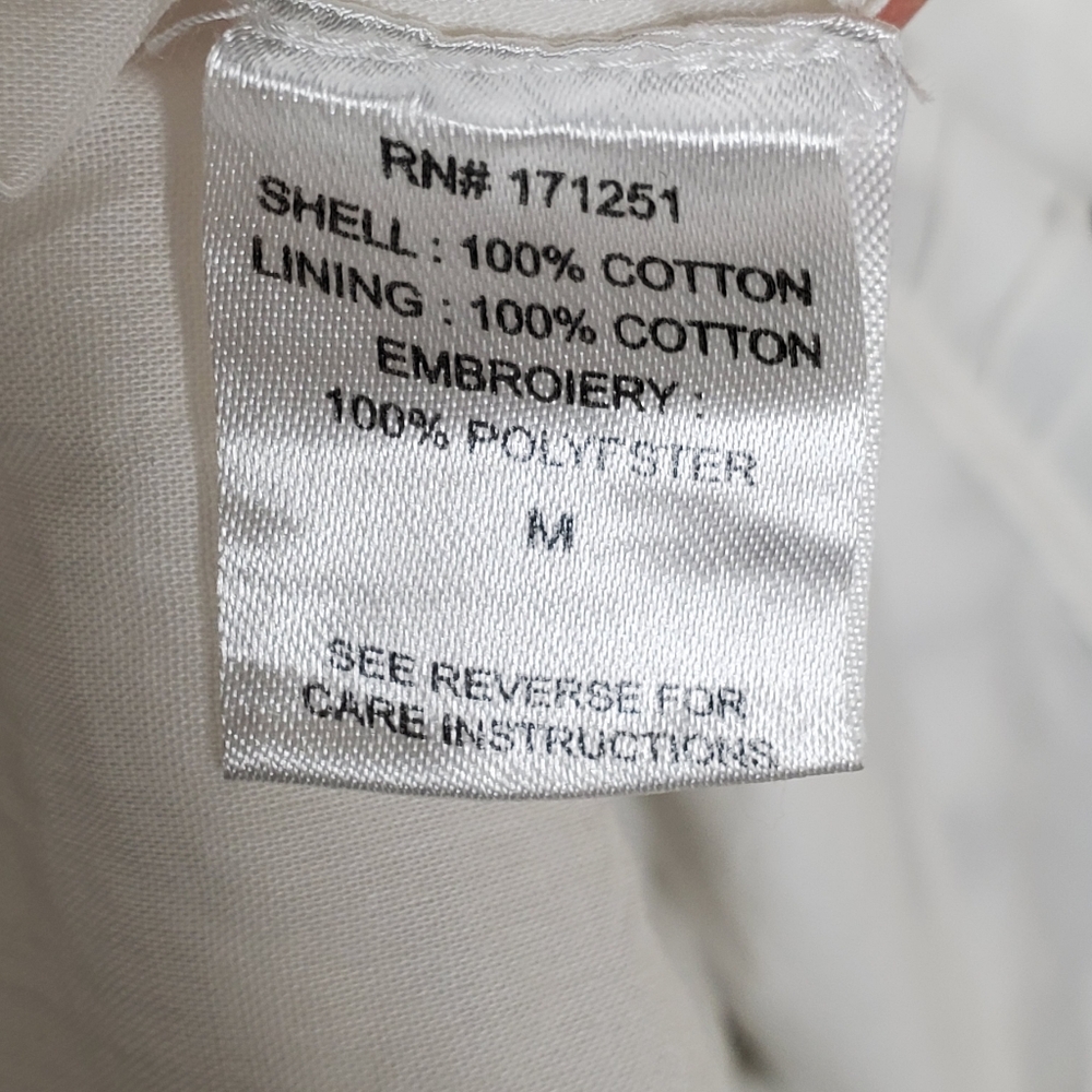 Love The Label Sayuri Cotton Embroidered White Mini Medium Dress Feminine Boho - Picture 5 of 9